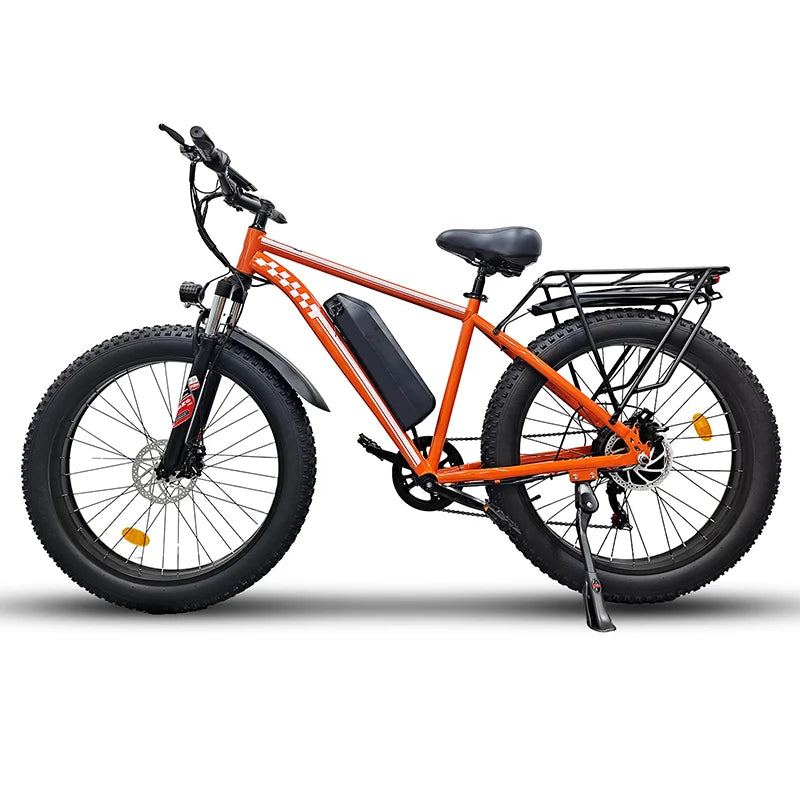 High Power 1000W Fat Tire Electric Bike With 48V Battery