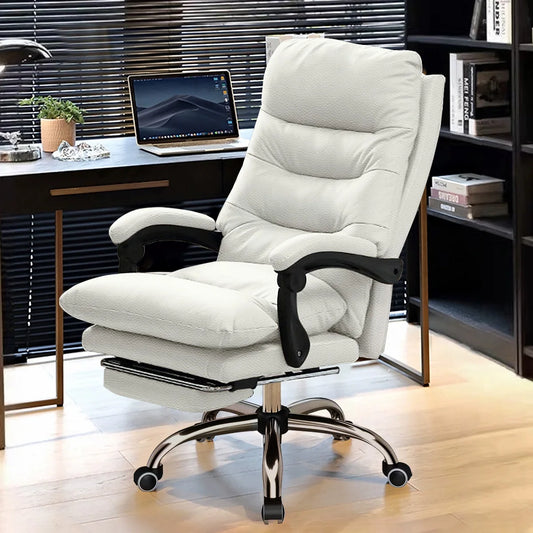 Comfortable High Back Executive Office Chair with Footrest - Antland Marketplace