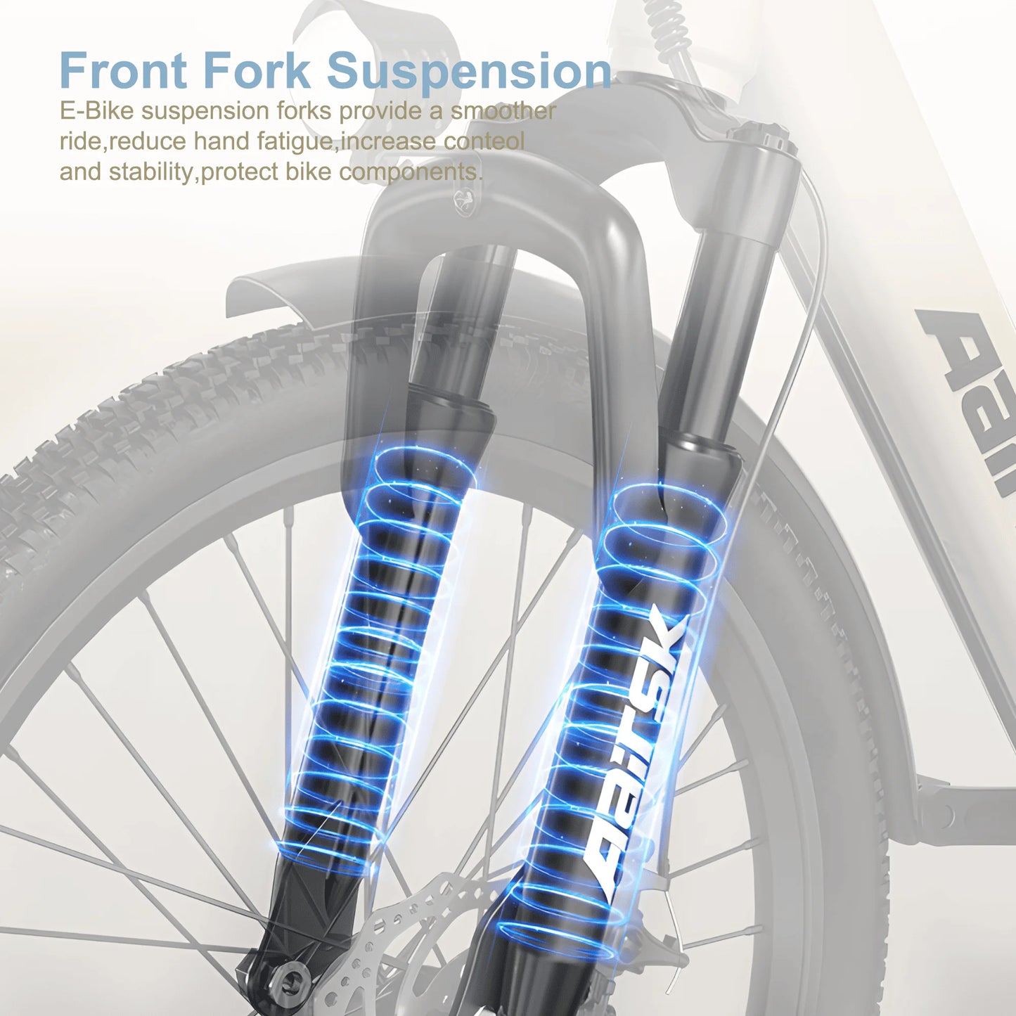 750W Electric Bike 24 Inch Wheel Dual Disc Brakes 7 Speed For Adults