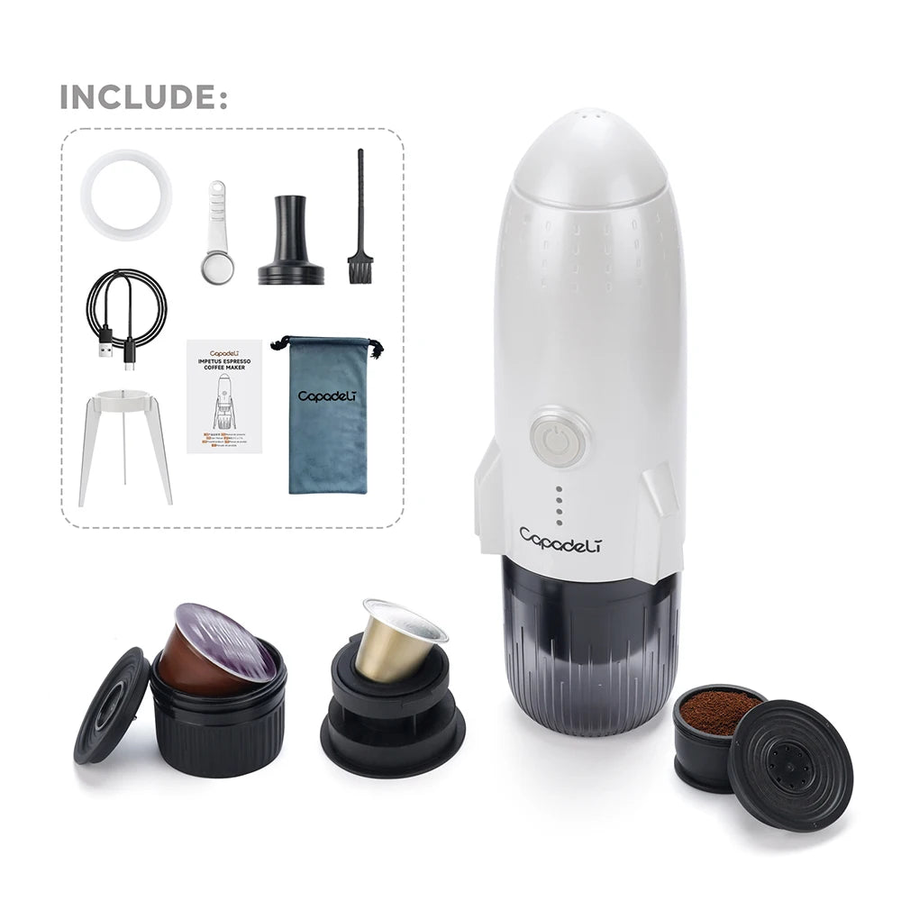 Portable Electric Espresso Maker for Travel and Camping - Antland Marketplace