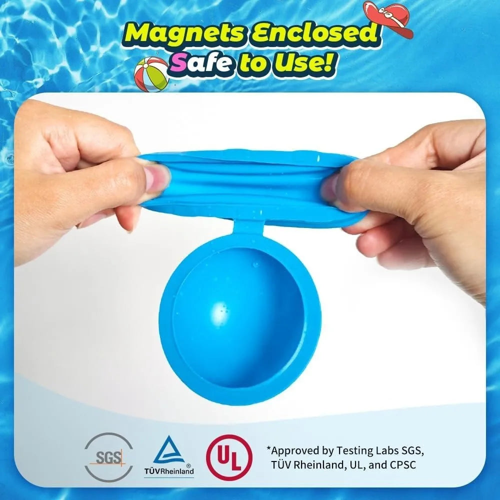 12 Pcs Reusable Water Balloons For Pool And Outdoor Fun