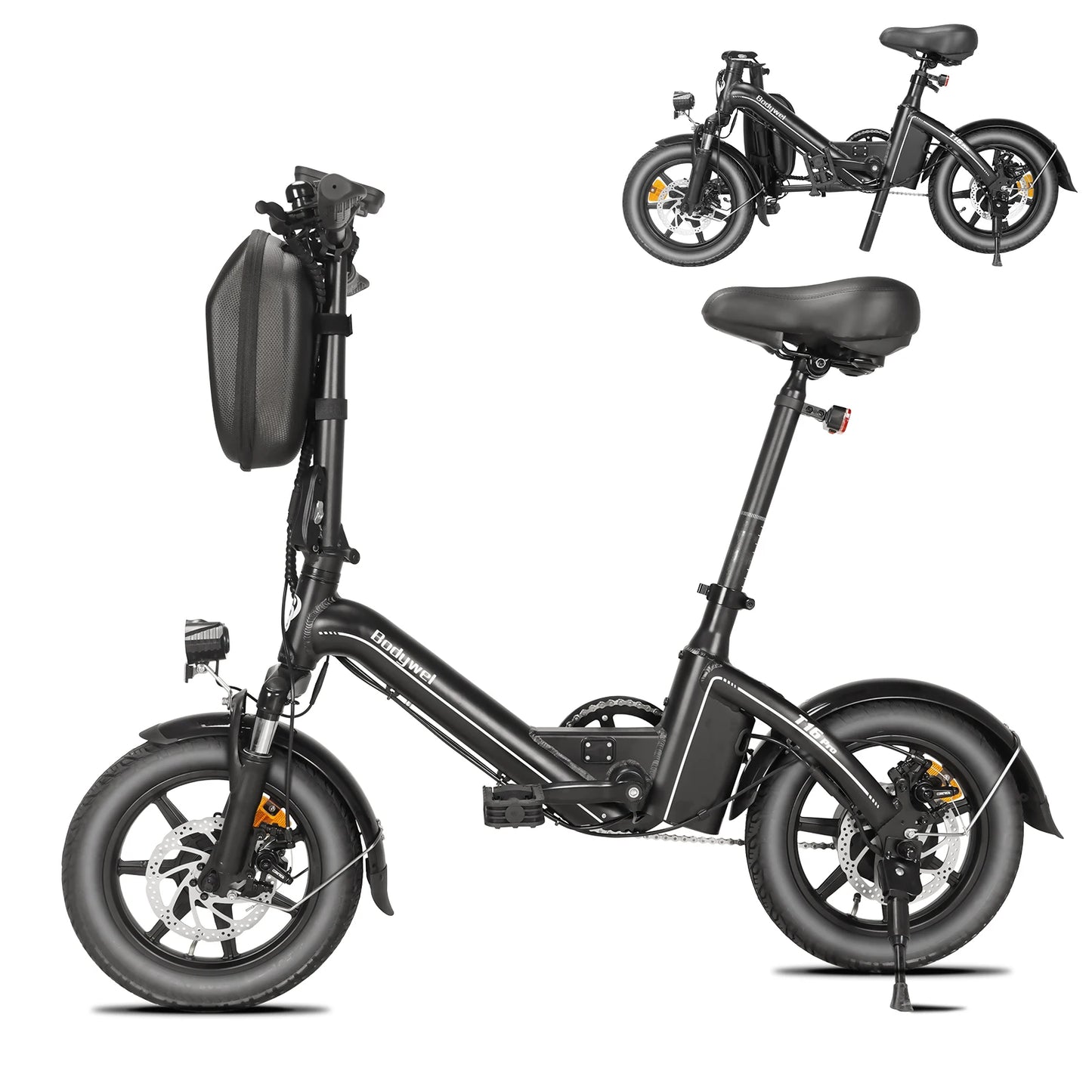 Bodywel T16PRO 14 Inch Foldable Electric Bike 250W 36V City E Bike