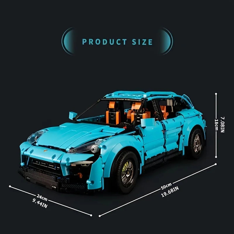 Sports Car Series High Difficulty Racing Building Blocks