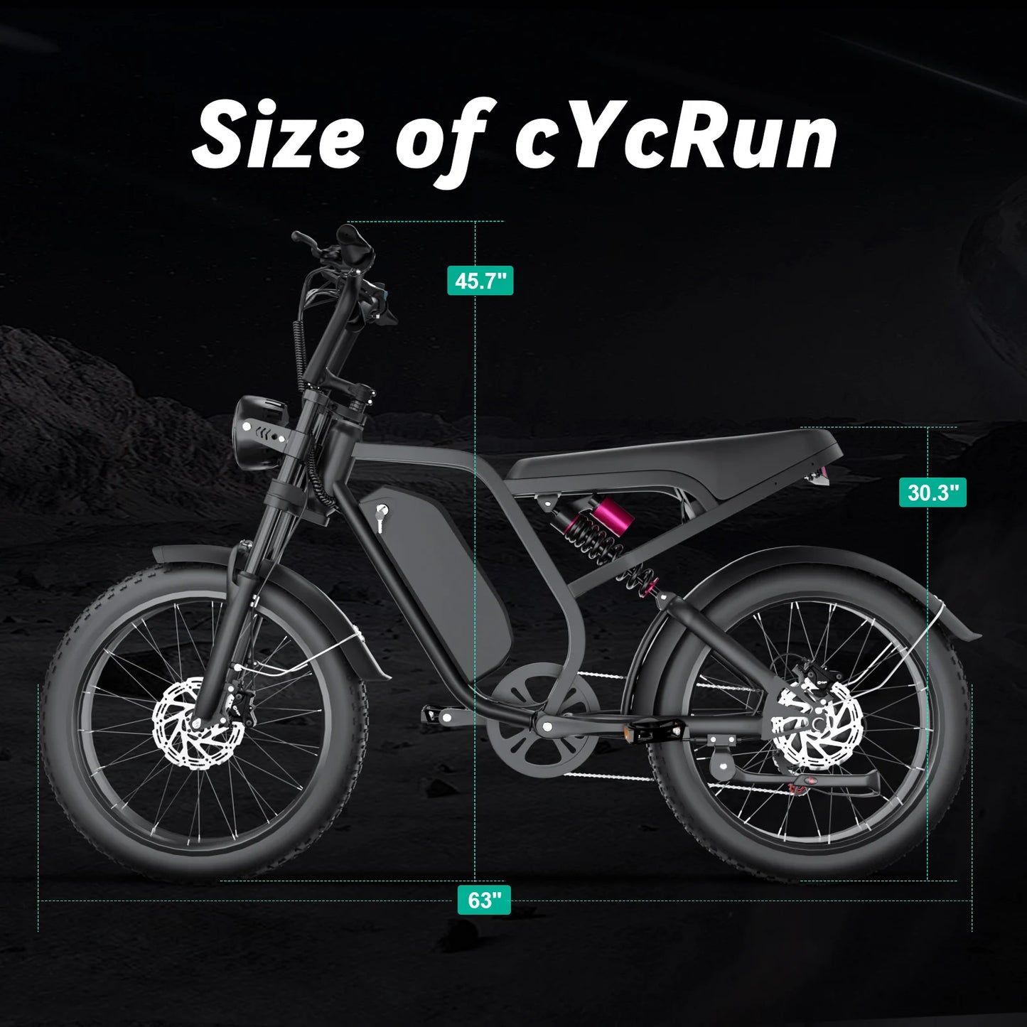 Moobelo B8 1500W 52V 20Ah Electric Bike For Adults Waterproof