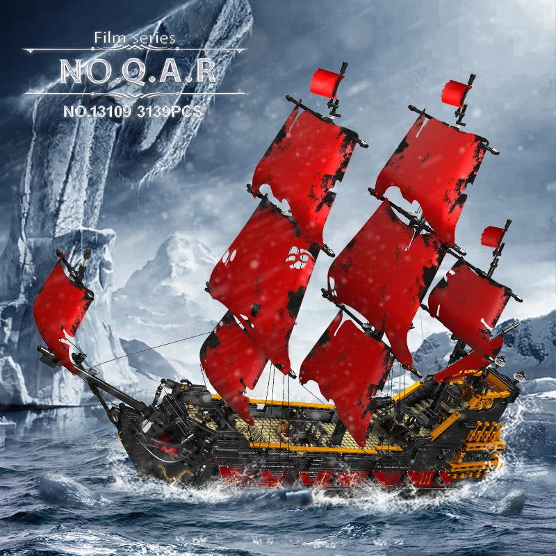 Mould King 13109 Queen Annes Revenge Pirate Ship Set