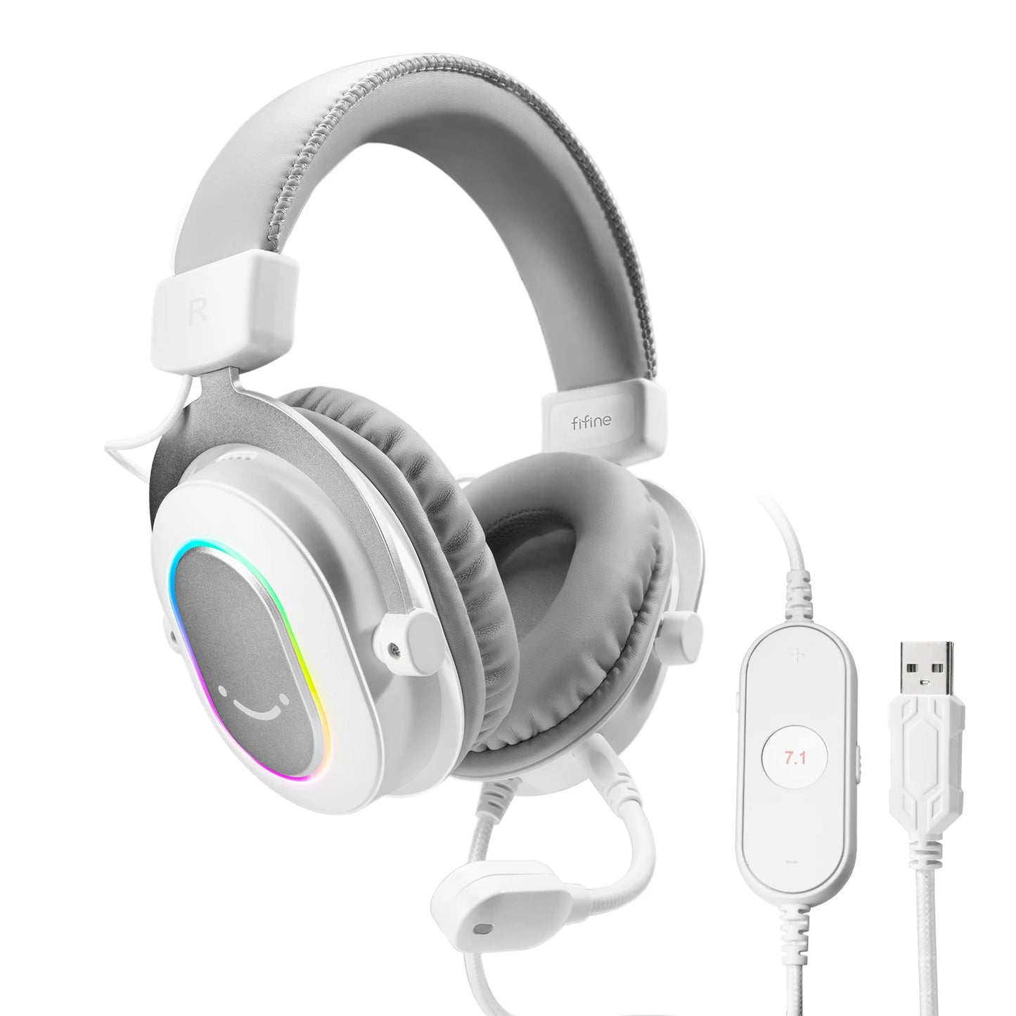 Fifine Dynamic RGB Gaming Headset with Surround Sound - Antland Marketplace