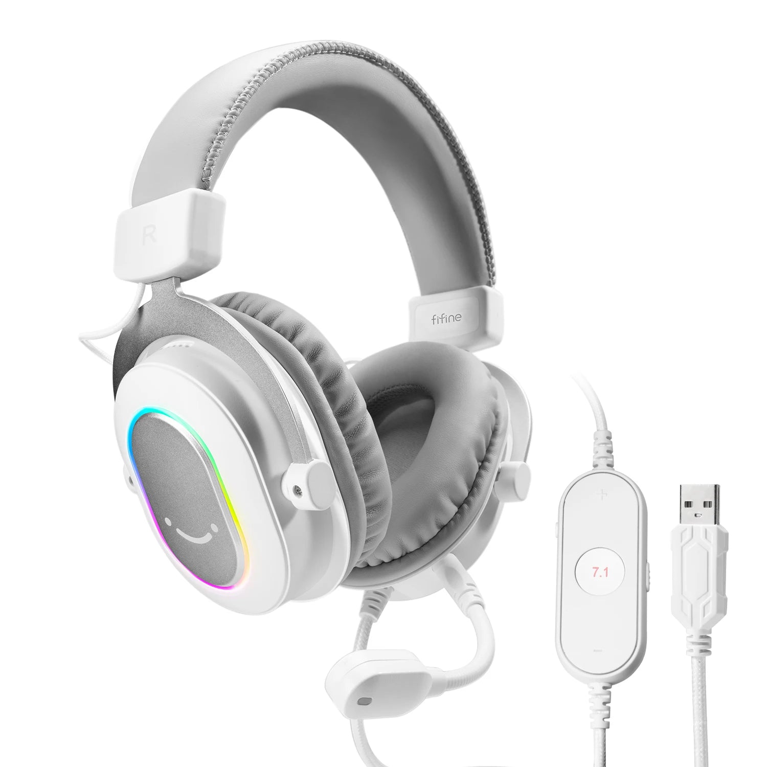 Fifine Dynamic RGB Gaming Headset with Surround Sound - Antland Marketplace