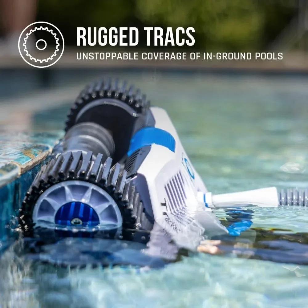 TracVac Lightweight Pool Vacuum With Automatic Suction