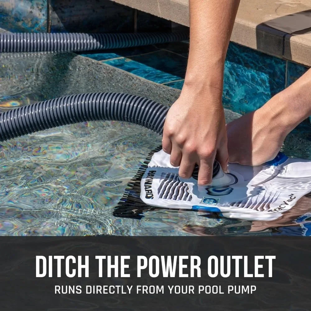 TracVac Lightweight Pool Vacuum With Automatic Suction