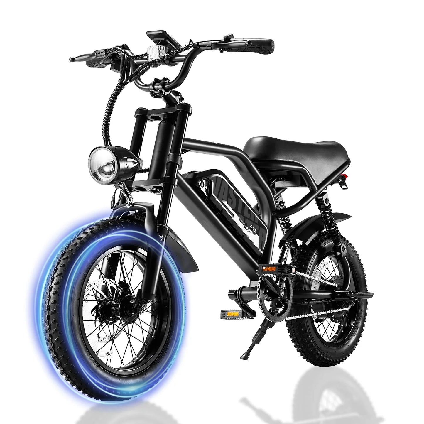 VDL Mountain Fat Tire E Bike 16 Inch 800W Removable Battery
