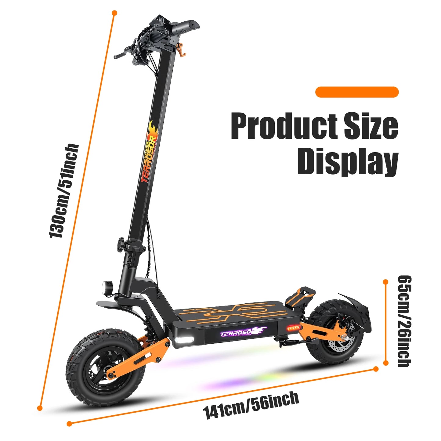 1200W Electric Folding Scooter For Adults Up To 40 mph