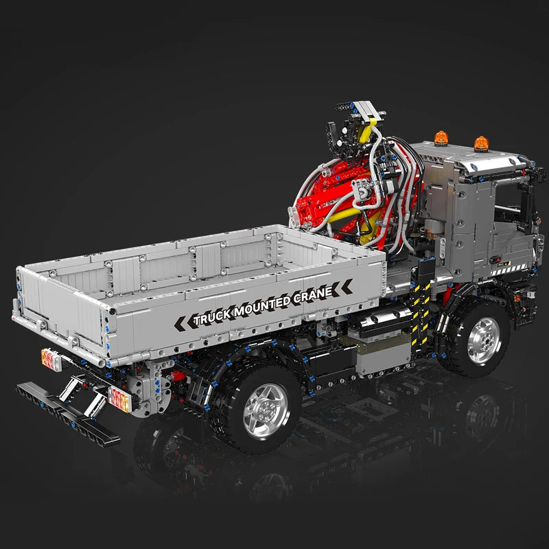Mould King 19016 RC Truck Mounted Crane Building Block Set