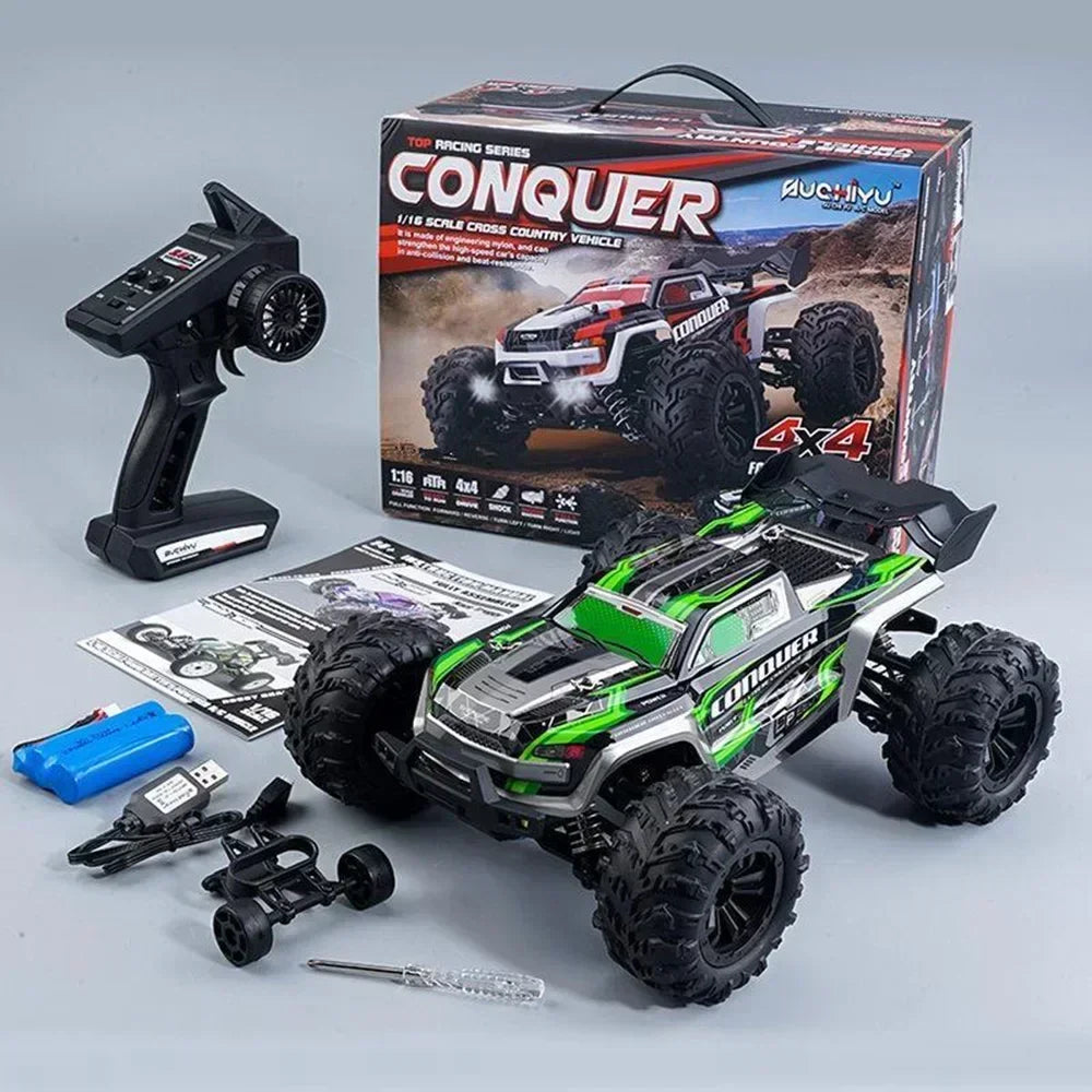 WLtoys 1 16 Scale Large RC Car High Speed 4WD Monster Truck