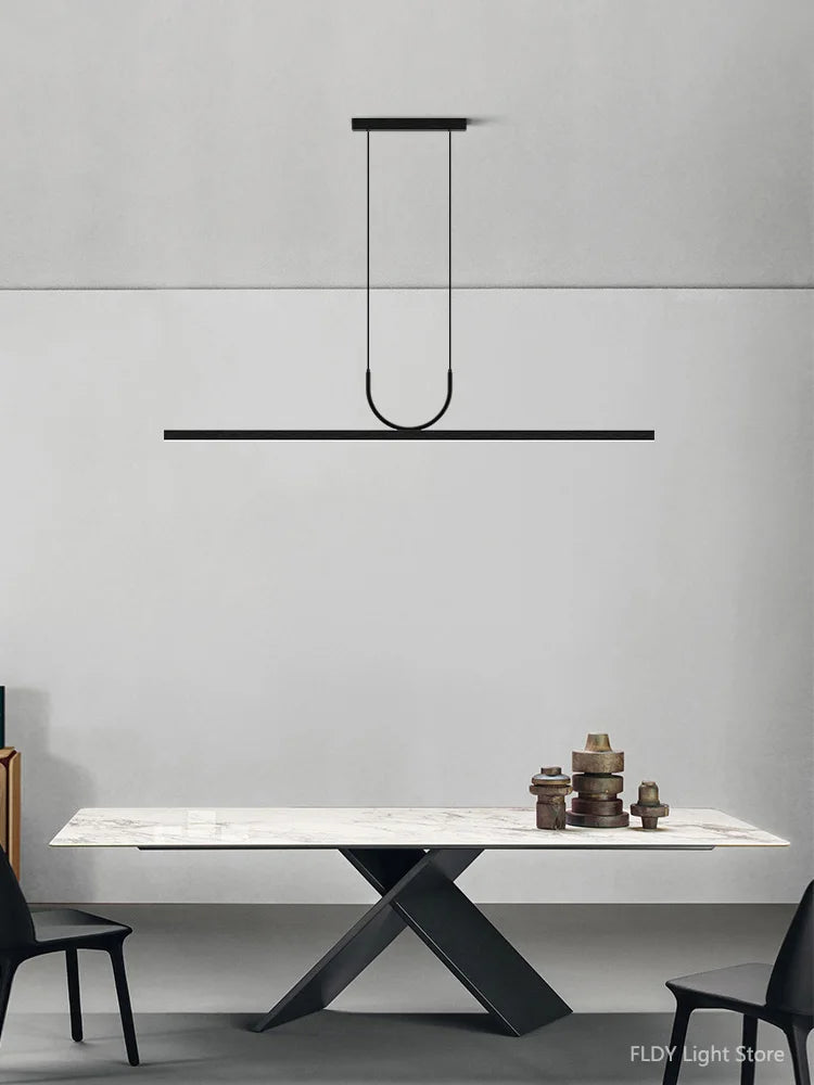 Nordic Simple Modern LED Chandelier for Dining and Bars - Antland Marketplace