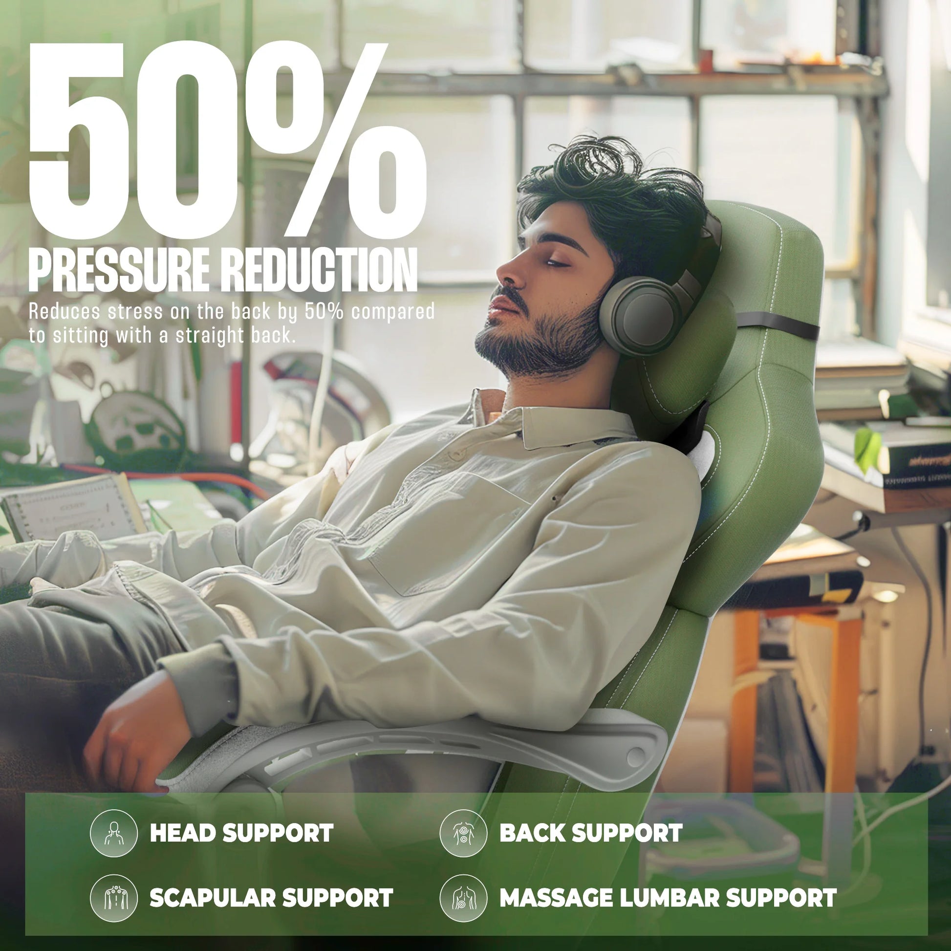 Dowinx Big and Tall Gaming Chair with Footrest for Adults - Antland Marketplace