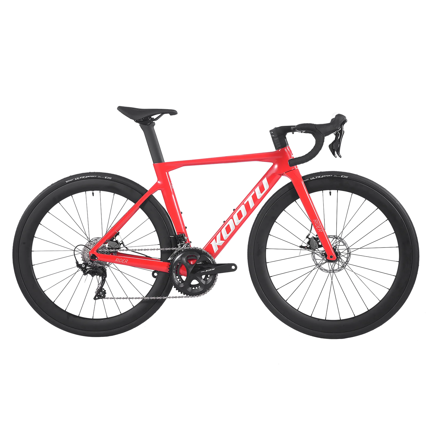 Kootu Carbon Fiber Road Bike with Shimano R7000 22 Speed - Antland Marketplace