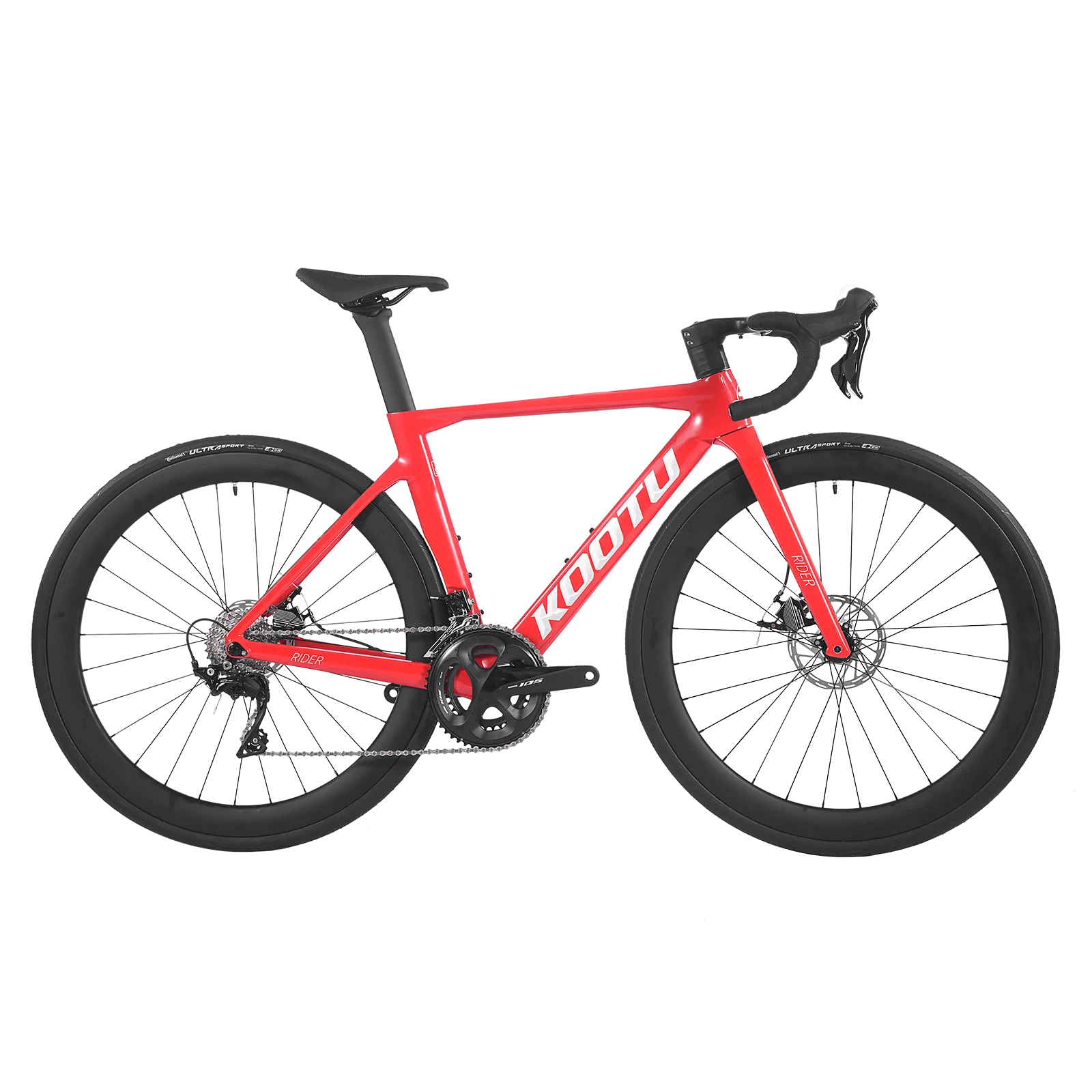 Kootu Carbon Fiber Road Bike with Shimano R7000 22 Speed - Antland Marketplace