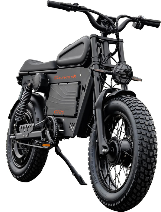 Cheevalry GT20 Fat Tire Electric Mountain Bike 60V 43Ah