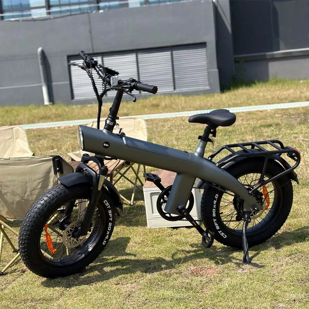 HX Q3 2000W Foldable 20 Inch Fat Tire Electric Bike Removable Battery 48V 20Ah