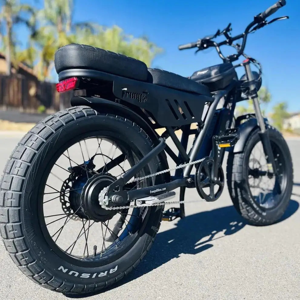 Freego F0 Fat Tire Electric Bike 20 Inch Mountain E Bike 500W