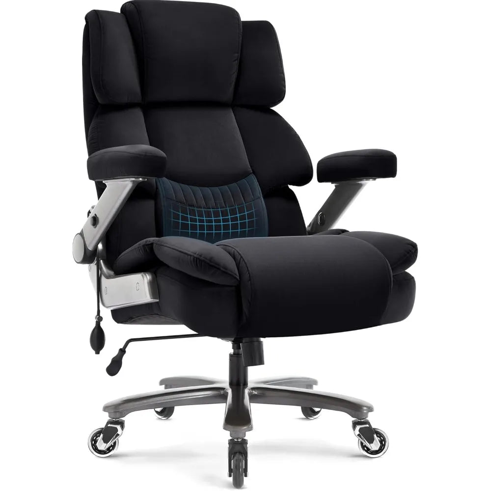 Big and Tall Executive Office Chair with Adjustable Support - Antland Marketplace