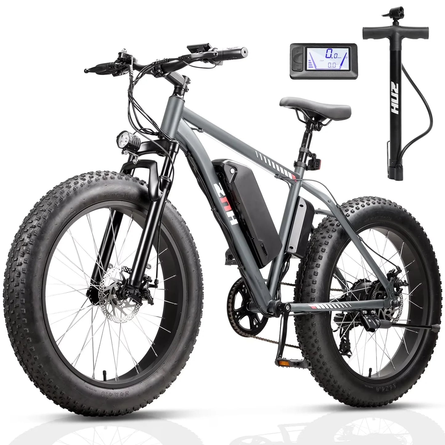 ZNH 1000W Fat Tire Electric Bike 48V 26MPH 50 Mile Range 1 Year Warranty