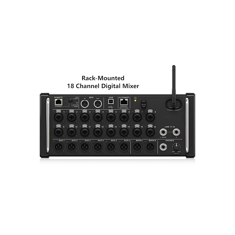 XR18 MR18 Rack Mount Digital Mixer With WiFi DSP USB