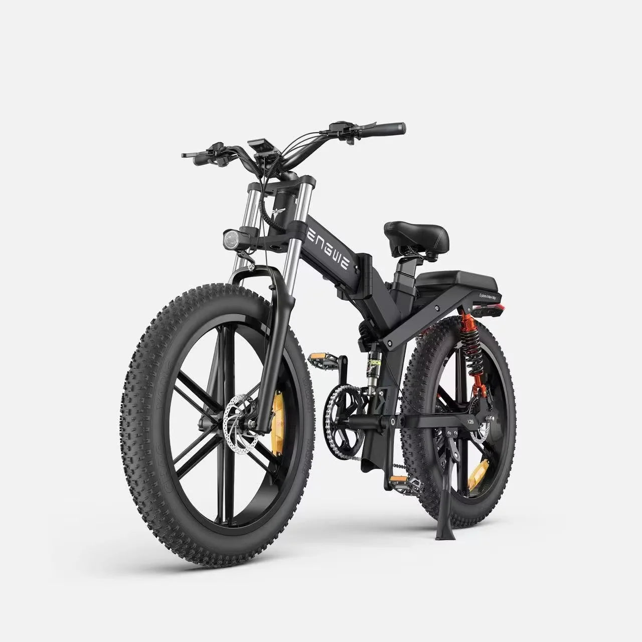 Engwe X26 Folding Electric Bike 1000W Fat Tire 26 Inch All Terrain