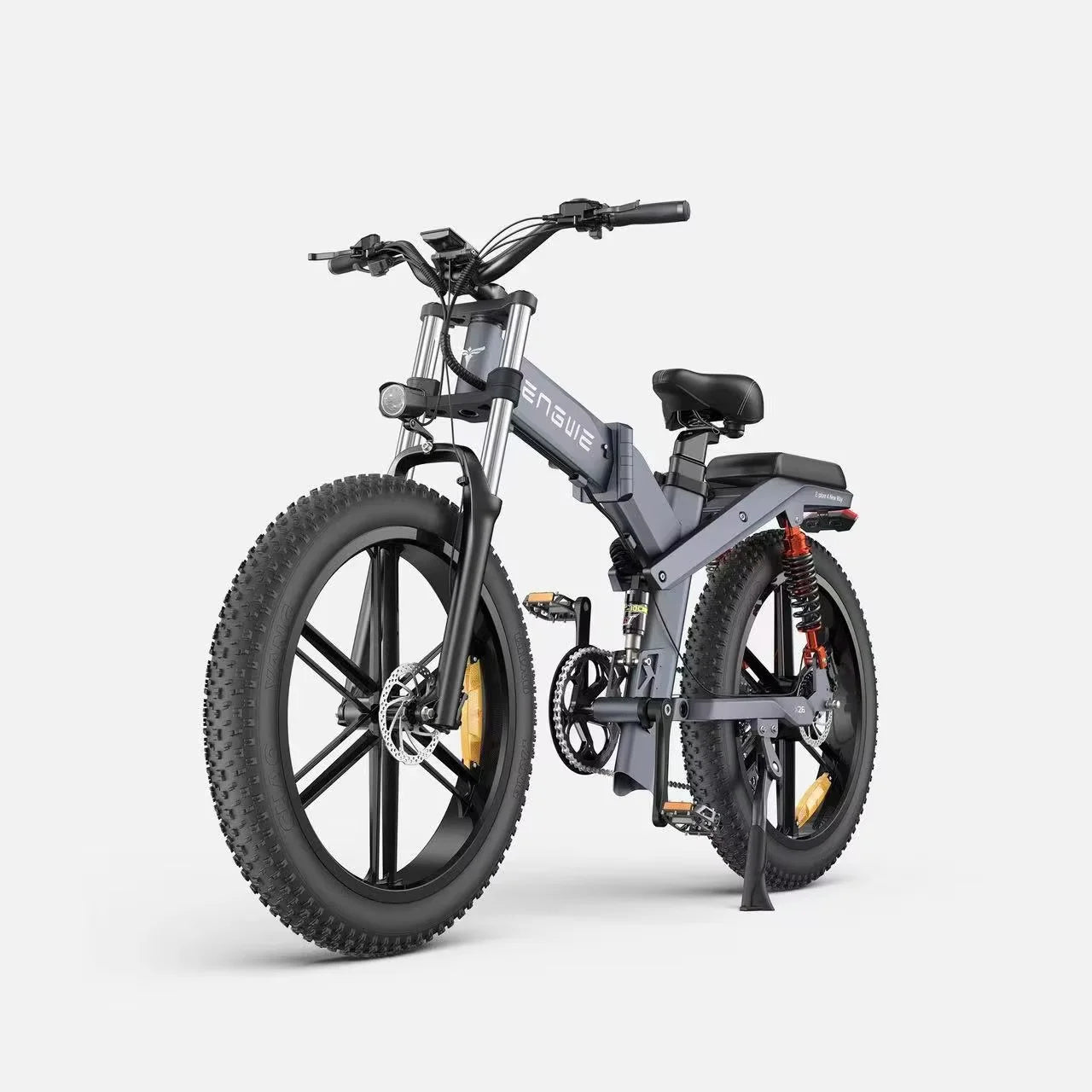 Engwe X26 Folding Electric Bike 1000W Fat Tire 26 Inch All Terrain