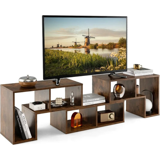 Three Piece Console TV Stand Free Combination Center
