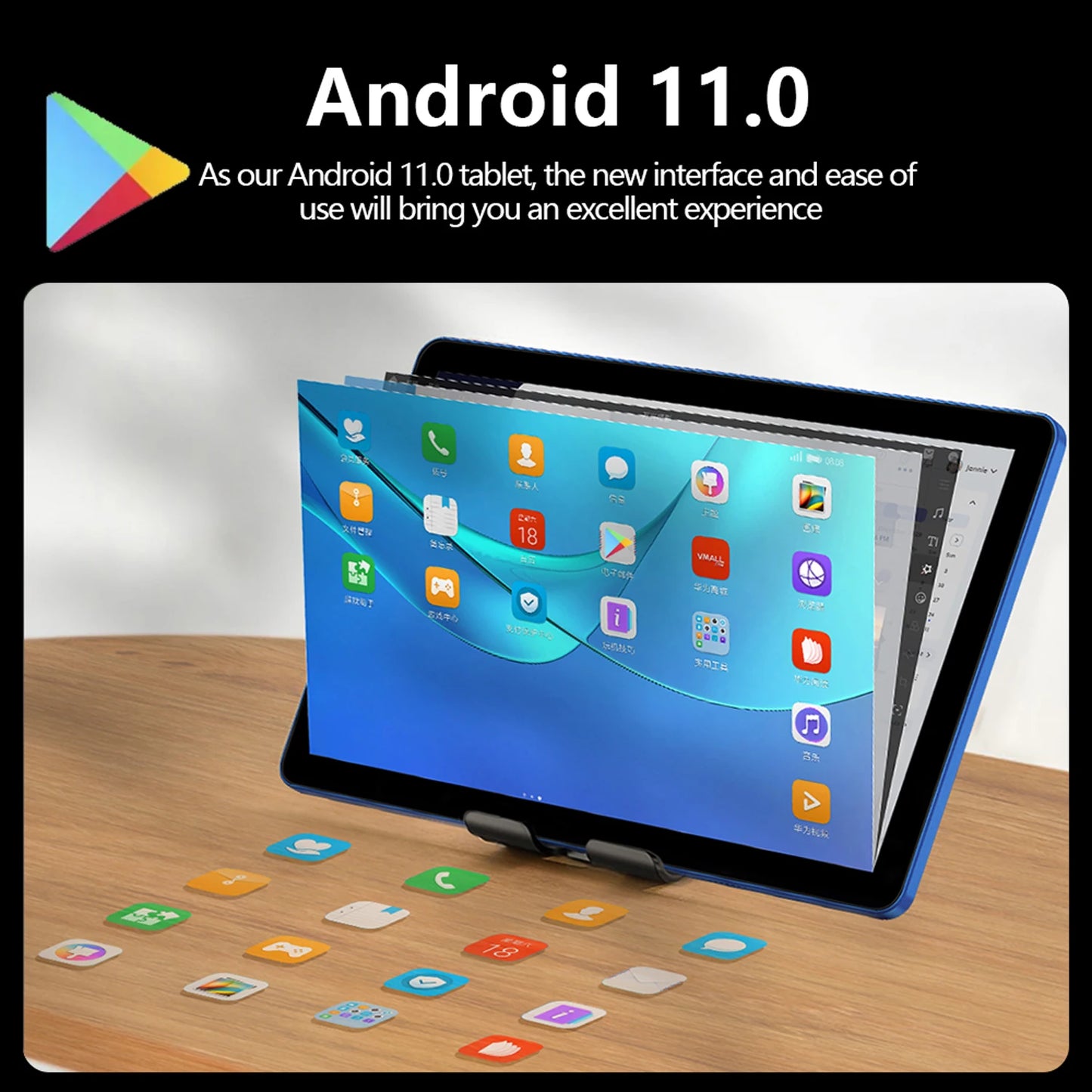 New 10.1 Inch Octa Core Tablet with Dual SIM and Cameras
