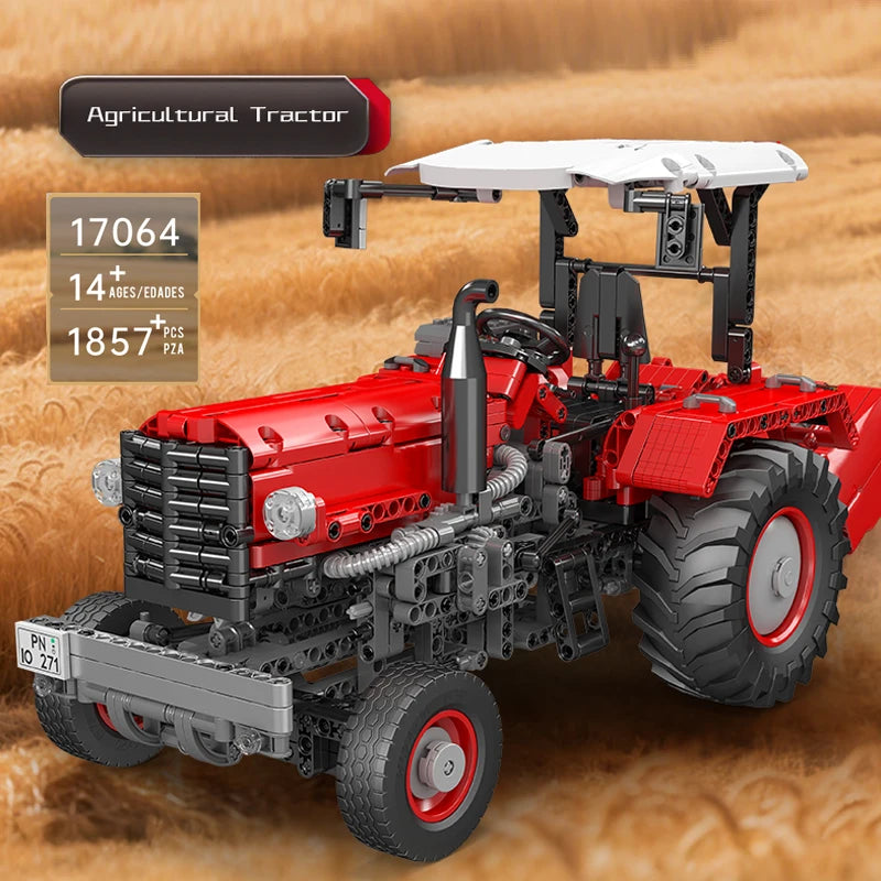 Mould King 17064 RC Motorized Tractor Building Block