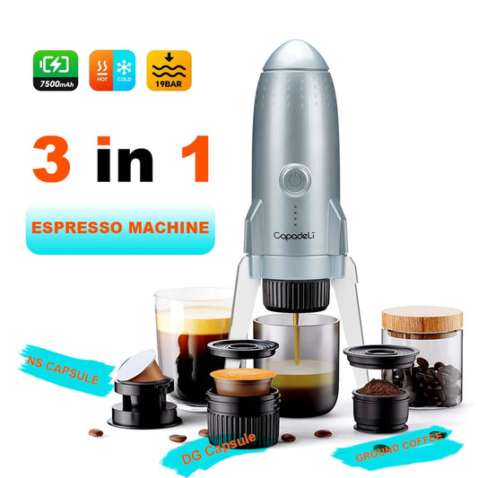 Portable Electric Espresso Maker for Travel and Camping - Antland Marketplace