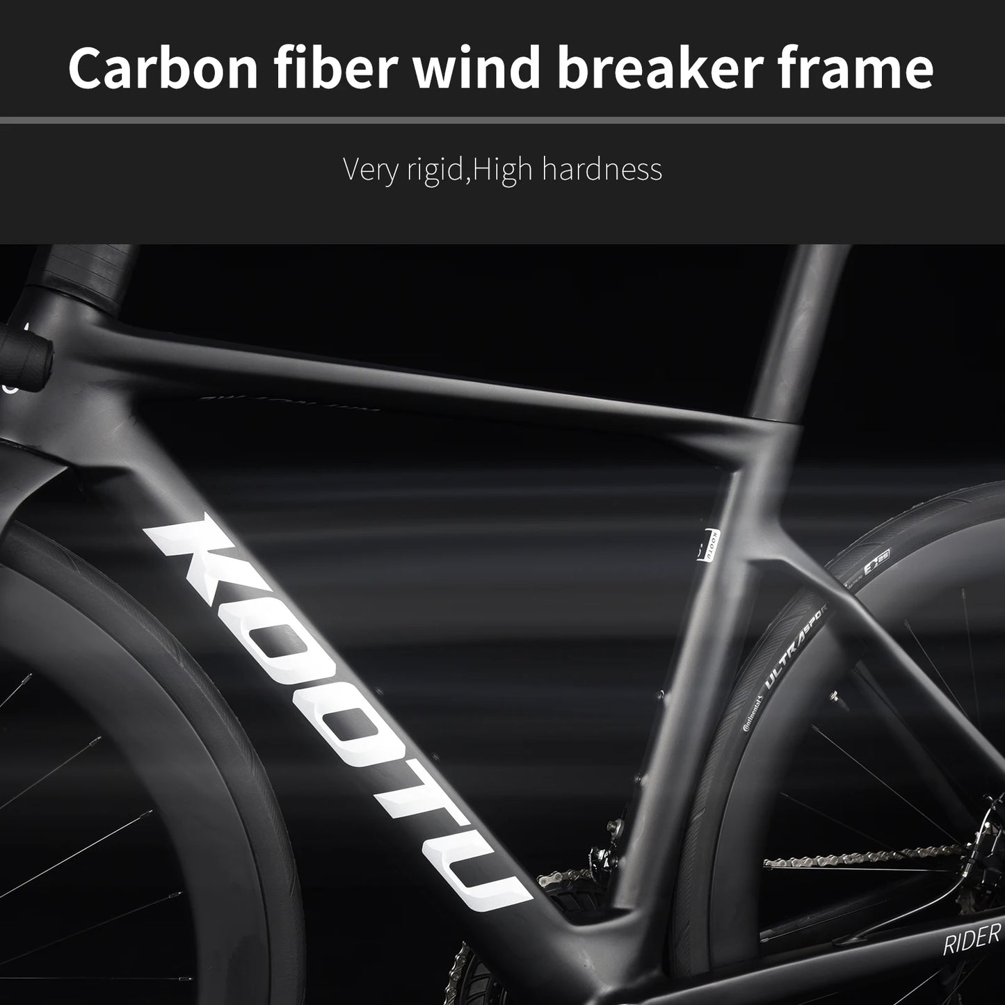 Kootu Carbon Fiber Road Bike with Shimano R7000 22 Speed - Antland Marketplace