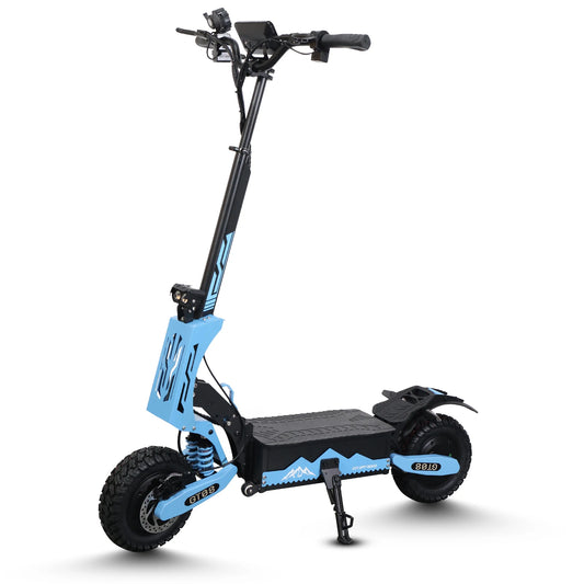 Arwibon 5600W Dual Motor Electric Scooter With Seat And Off Road Tires