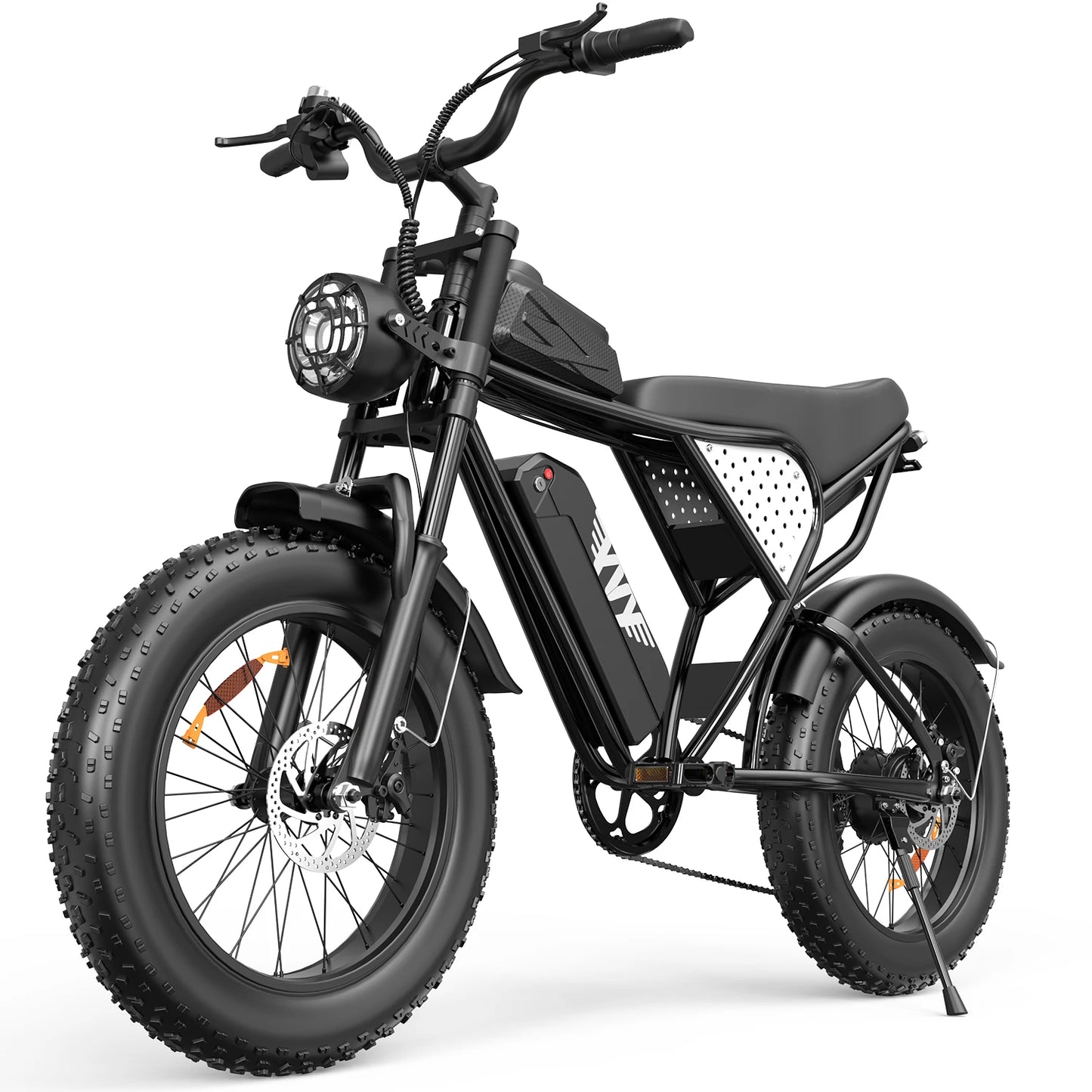 YVY 1500W Fat Tire Electric Bike All Terrain 33MPH 20 Inch Battery 48V
