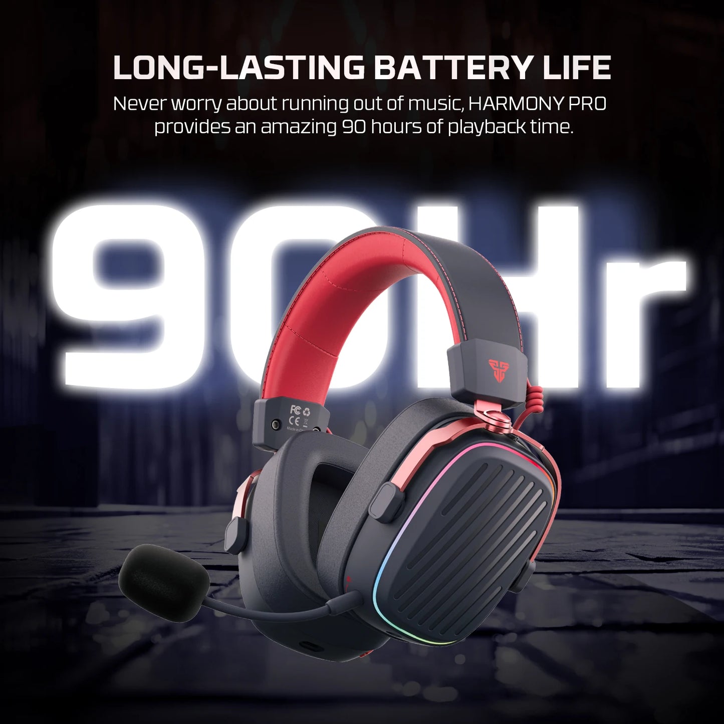 FANTECH Harmony Pro Wireless Headset with Microphone - Antland Marketplace