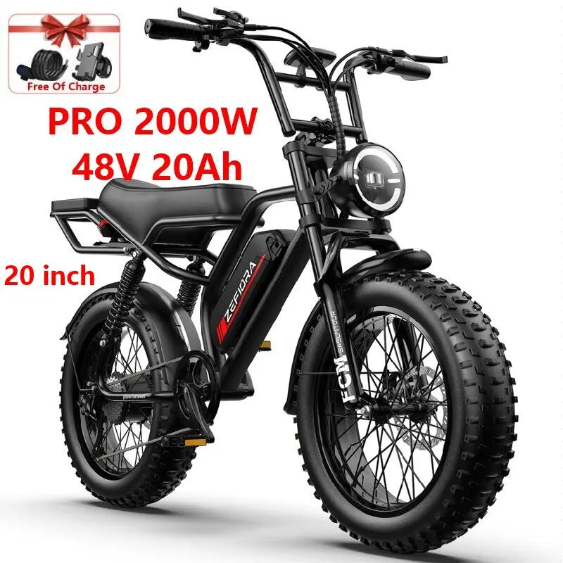 2000W City Electric Scooter 60 Mile Range Free Shipping