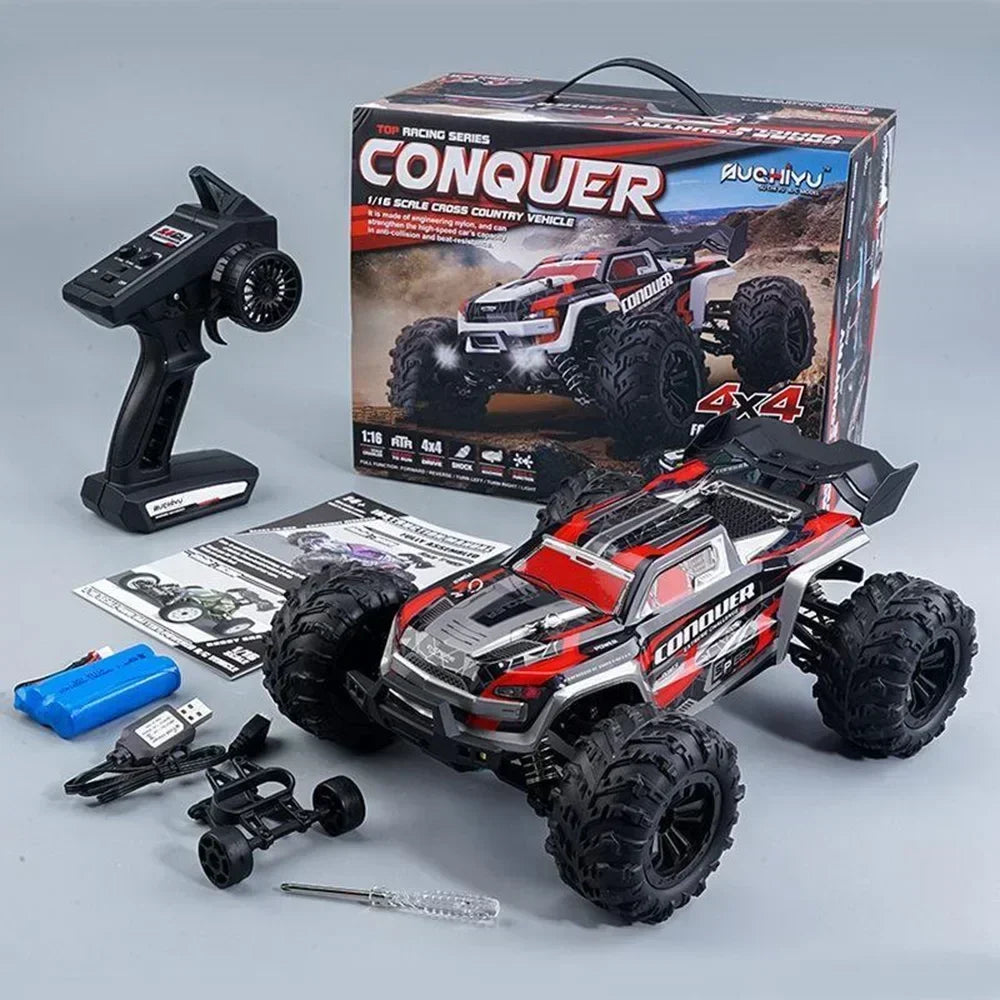 WLtoys 1 16 Scale Large RC Car High Speed 4WD Monster Truck