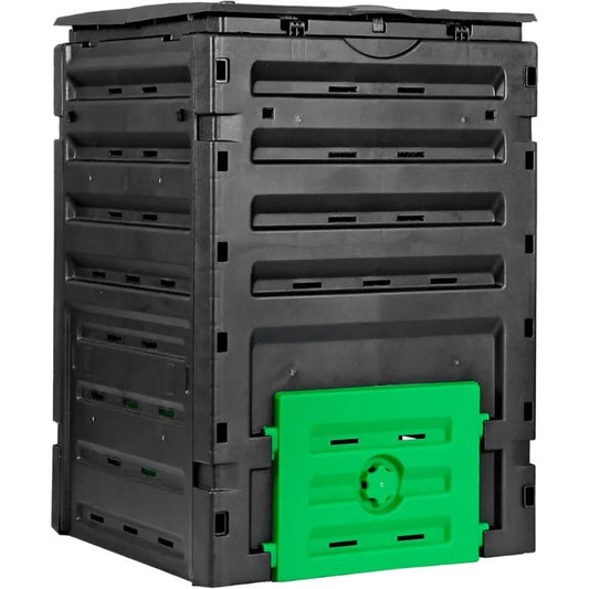 Large 120 Gallon BPA Free Garden Compost Bin Easy Assembly - Antland Marketplace