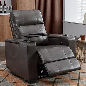 Power Recliner Chair with USB Ports and Swivel Tray Table - Antland Marketplace