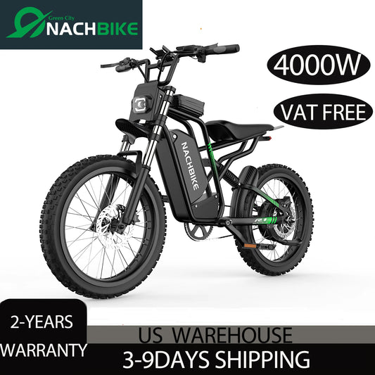 R1 Electric Dirt Bike For Adults 4000W Peak 40 MPH Brushless Motor 60V 25Ah