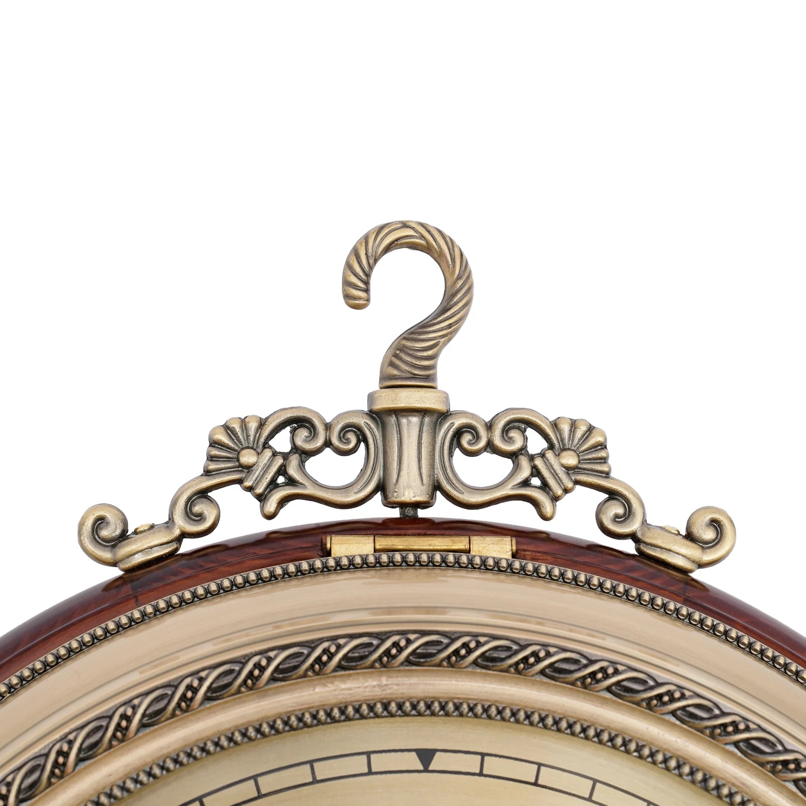 Double Sided Vintage Wall Clock 12 Inch Silent Sweep Design - Antland Marketplace