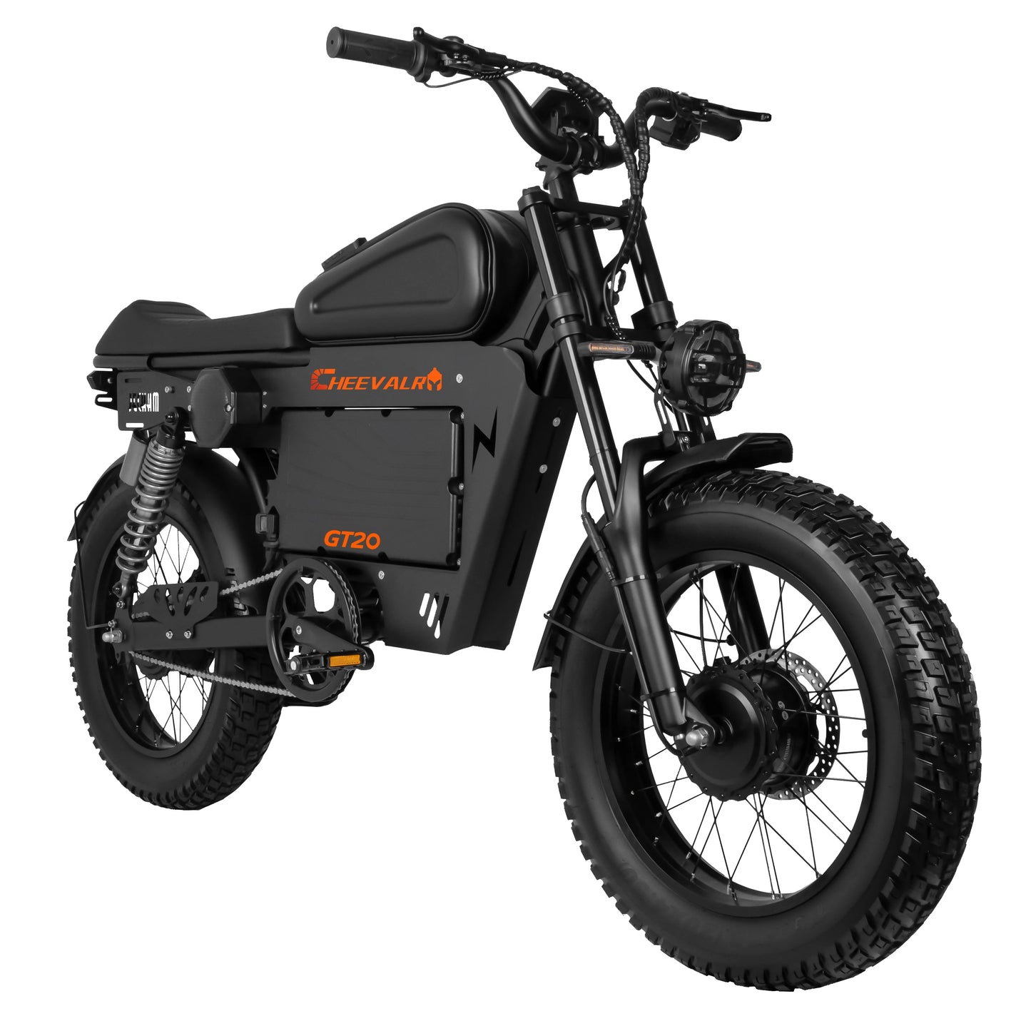 Cheevalry GT20 Fat Tire Electric Mountain Bike 60V 43Ah