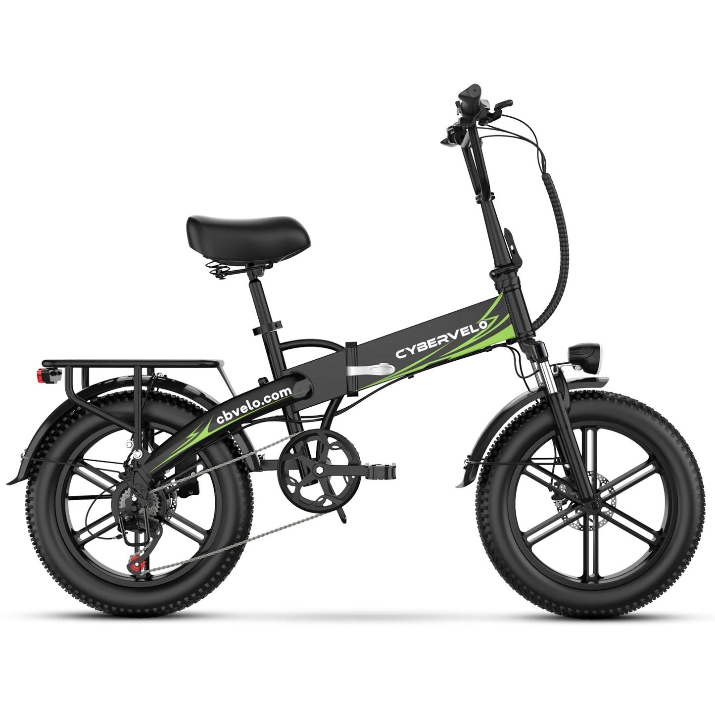 Cybervelo Mars700 1000W Folding Bike Removable Battery