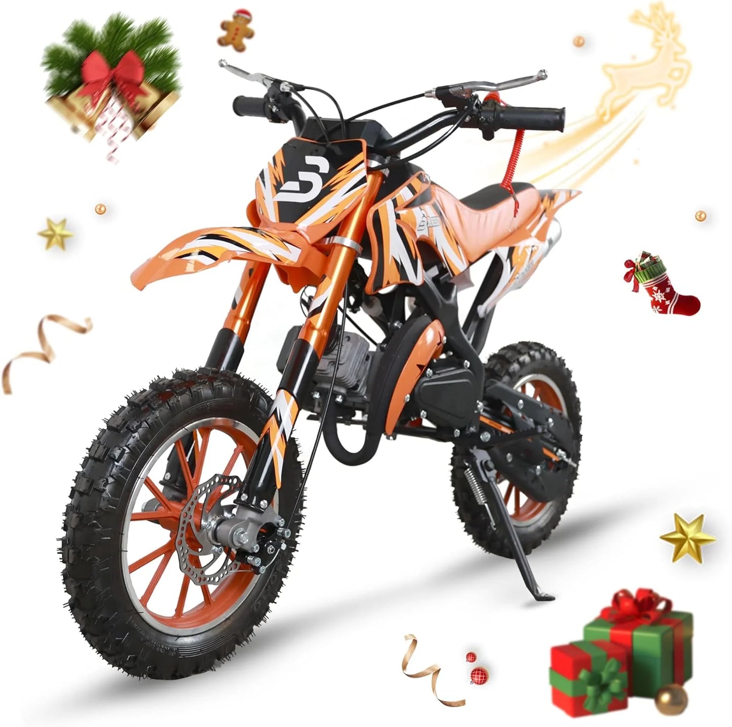 Powerful 49cc Two Stroke Crosscycle Dirt Bike For Adults And Kids