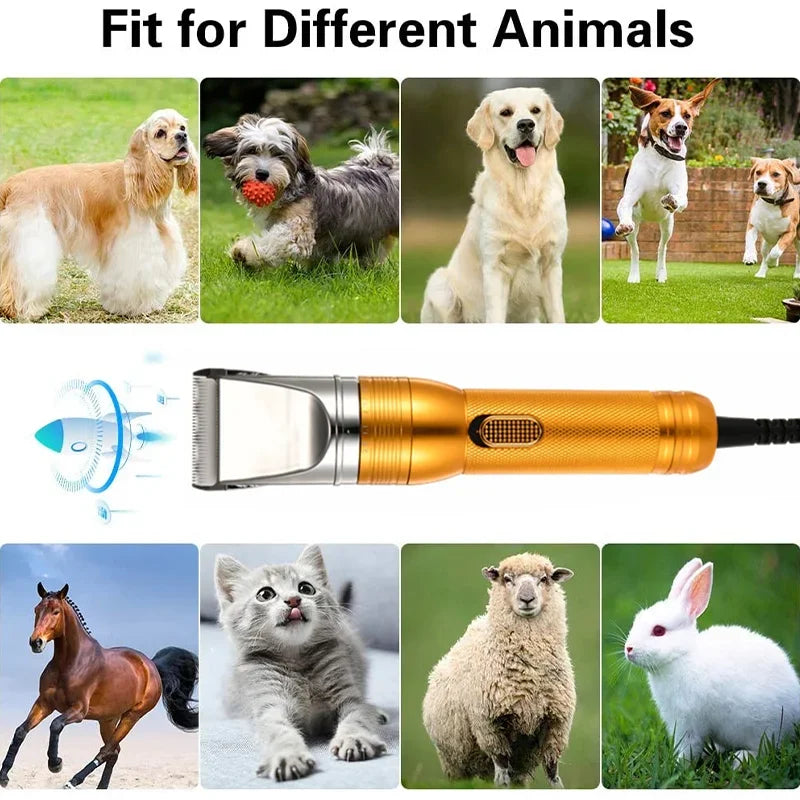 Electric Pet Hair Trimmer For Dogs And Cats Portable Household Shaving Machine Plus Grooming Tool