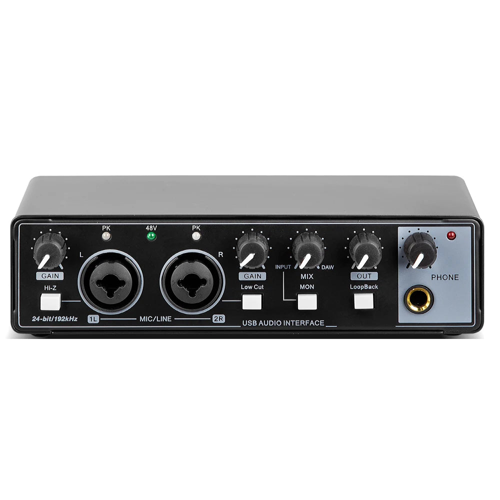 MD22 USB Audio Interface with 48V Phantom Power