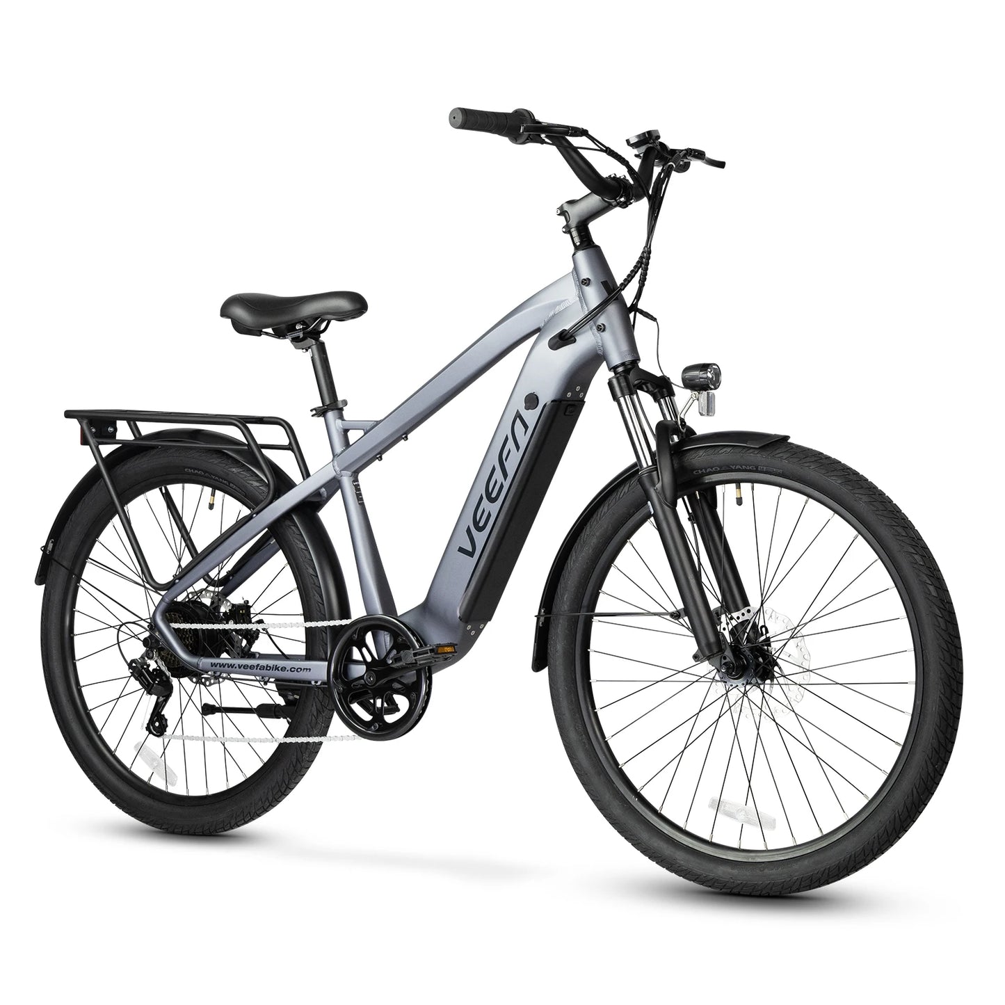 VEEFA Peak 1000W Electric Bike For Adults 27.5in 48V Removable Battery