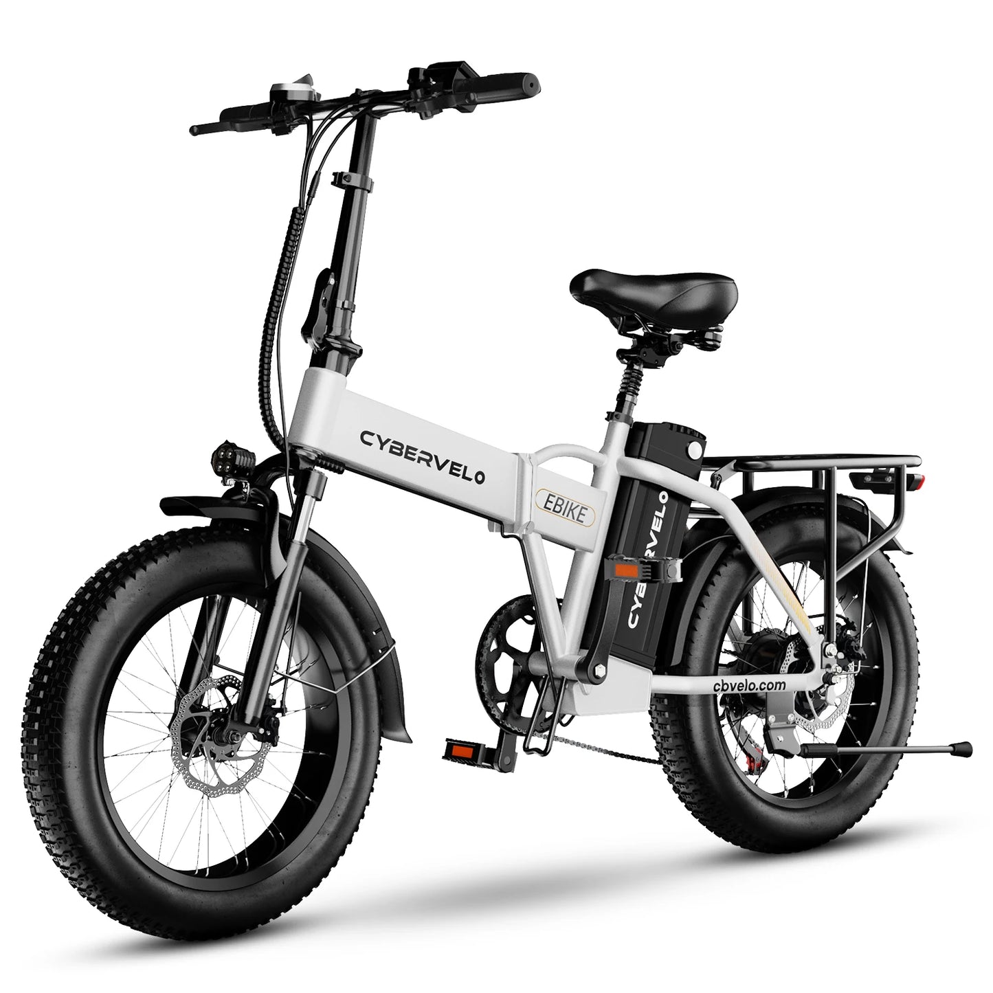 Cybervelo Mars700 1000W Folding Bike Removable Battery